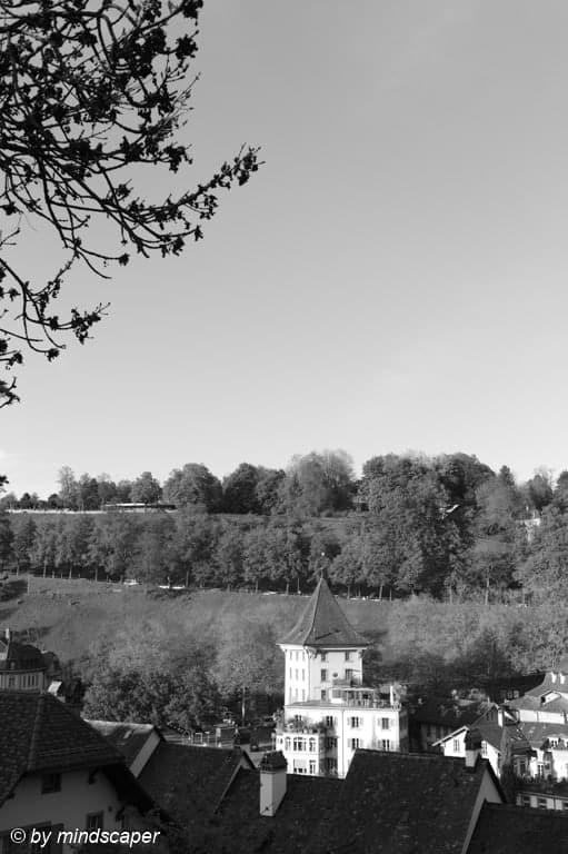 Felsenburg & Rosengarten - Berne in Black & White
