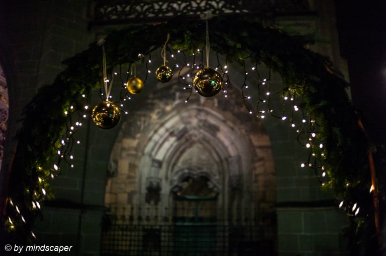 Xmas Arc with Minster Gate - Berne