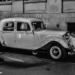 As I Met Al Capone - Vintage Car in Black & White