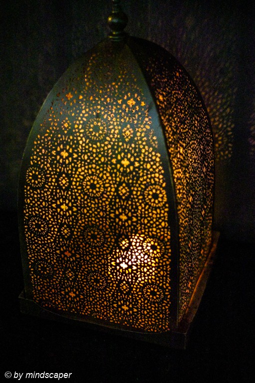 Iron Candle Lantern - Still Life