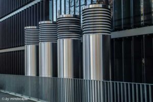 BIT - Ventilation Pipes - Moderne Architecture Berne