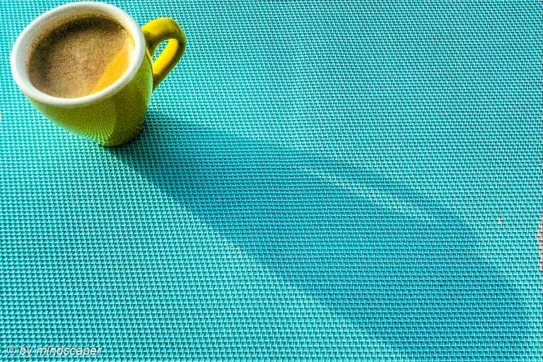 Espresso Lungo - Long Shadow Yellow Espresso - Coffee Time