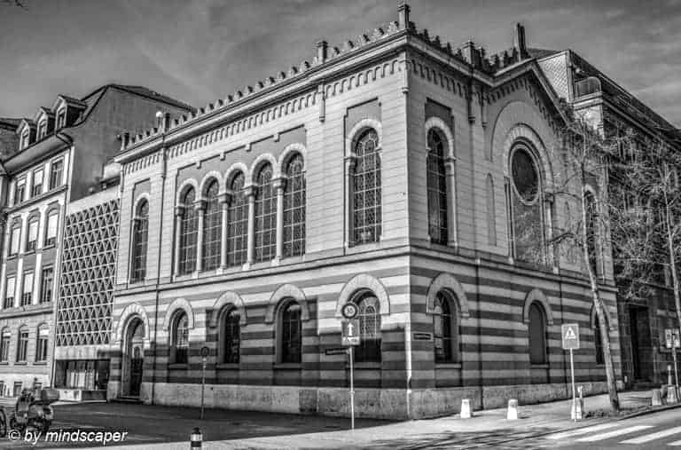 Jewish Synagoge Berne - Architecture in HDR
