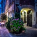 Nightrise at Flowered Postgasse Corner - Berne by Night