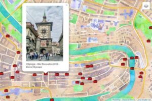 Berne Old City Photo Map