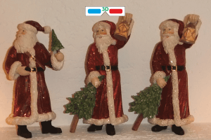 3D Xmas Santa - wiggle small