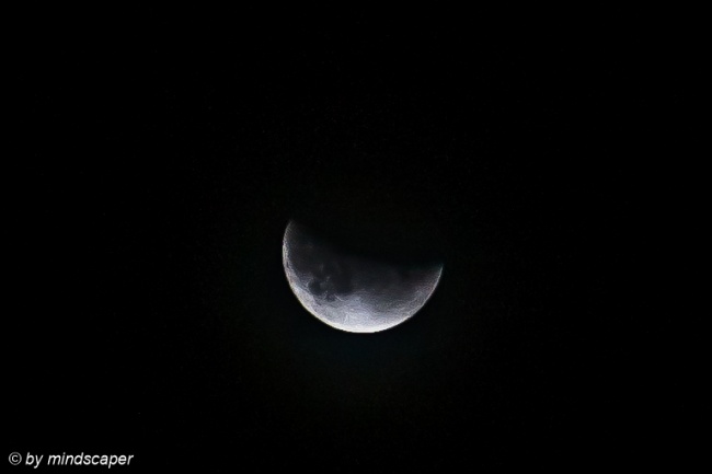 Partiial Lunar Eclipse - Berne 16. June 2019