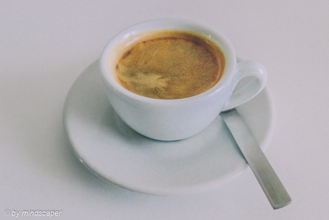 Espresso in White Cup - Coffee Time