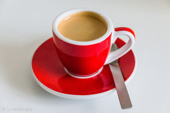 Espresso in Red Cup