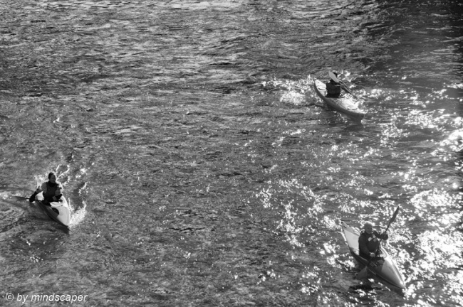 Winter Rafting at Aare