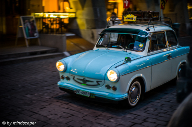 Trabant Oldtimer at Museumsnacht 2022