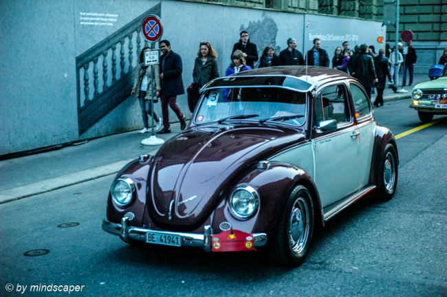 VW Beetle Oldtimer Museumsnacht 2015