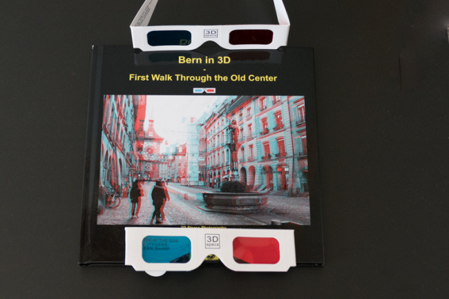Bern in 3D (I) Cover with Anaglyph Glasses
