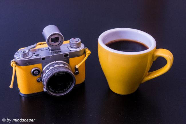Espresso with Yellow Camera